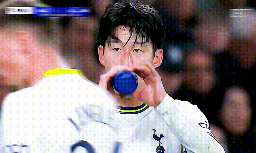 Behind-the-scenes cut of Son Heungmin