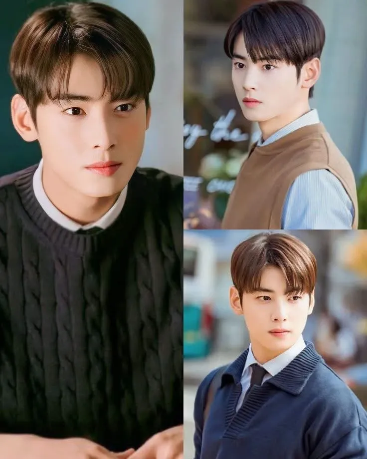 Behind-the-scenes cut of Cha Eunwoo