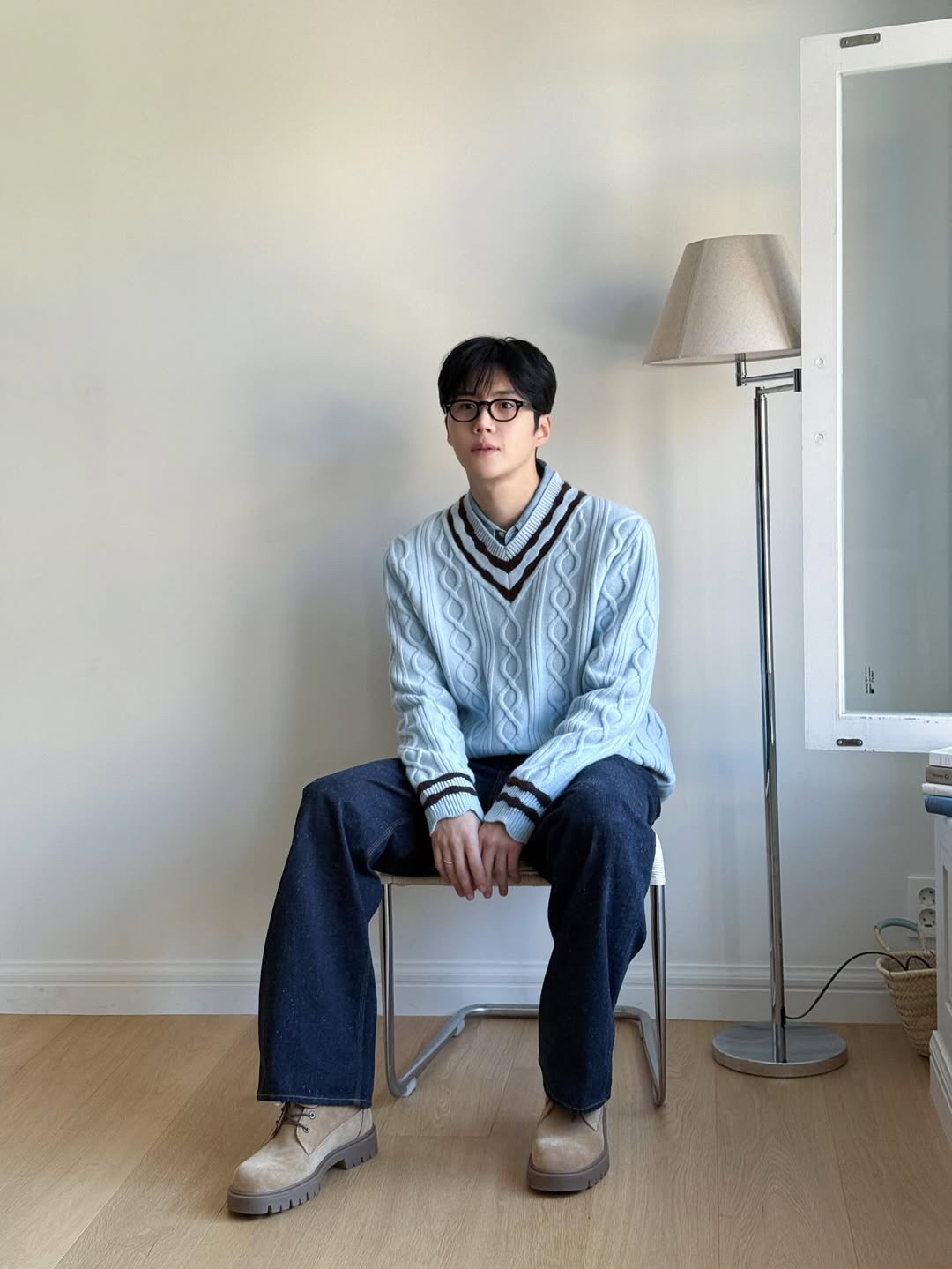 A moment captured by a fan of Kim Seonho