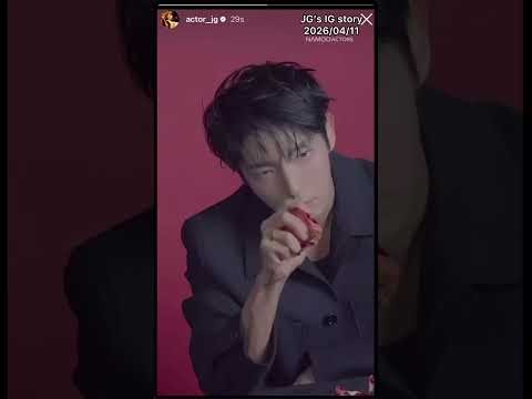 Behind-the-scenes cut of Lee Joongi