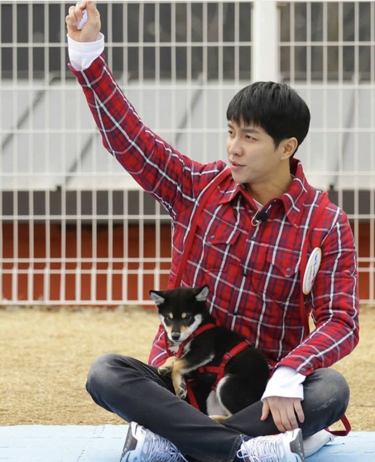 A moment captured by a fan of Lee Seunggi