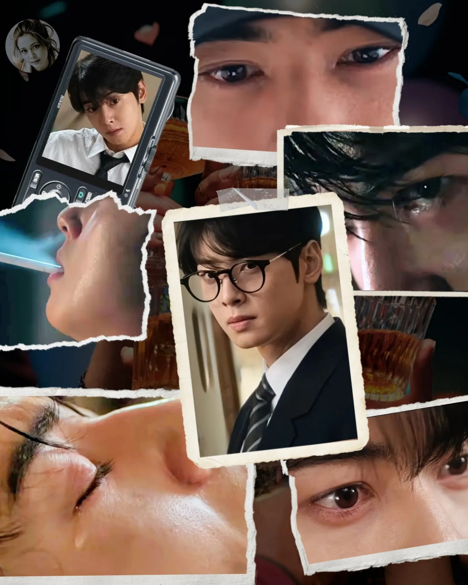 Behind-the-scenes cut of Cha Eunwoo