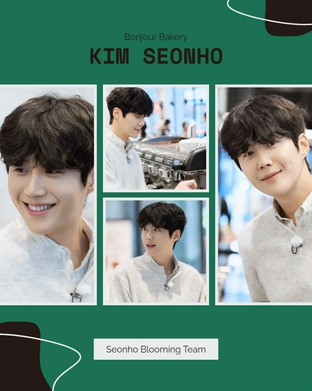 Behind-the-scenes cut of Kim Seonho