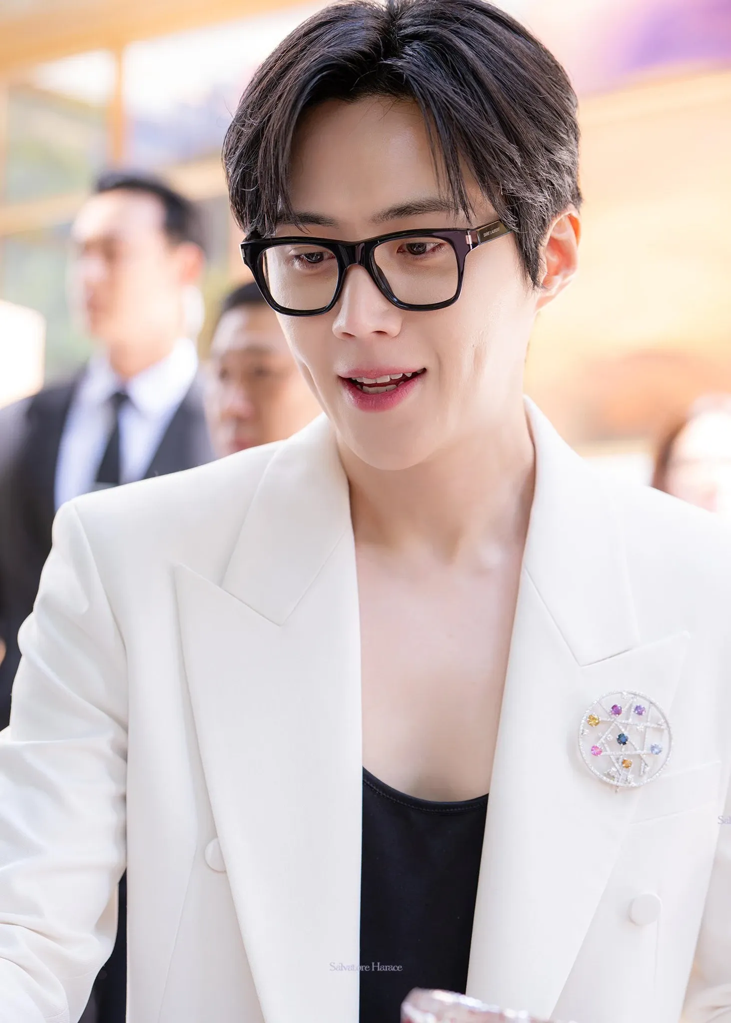 A moment captured by a fan of Kim Seonho