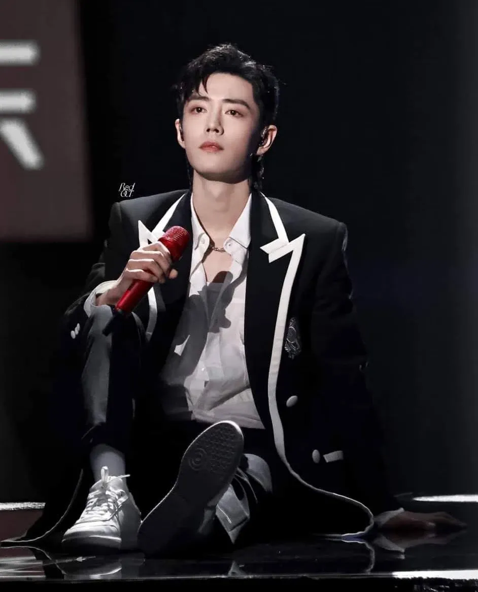 A moment captured by a fan of Xiao Zhan