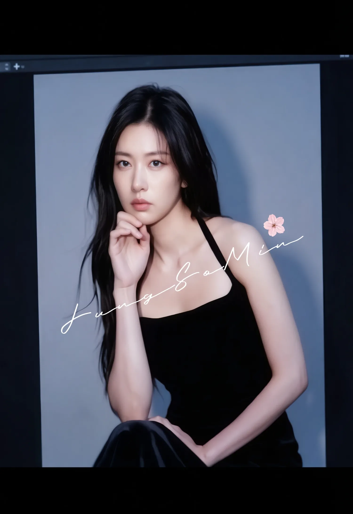 Behind-the-scenes cut of Jung Somin