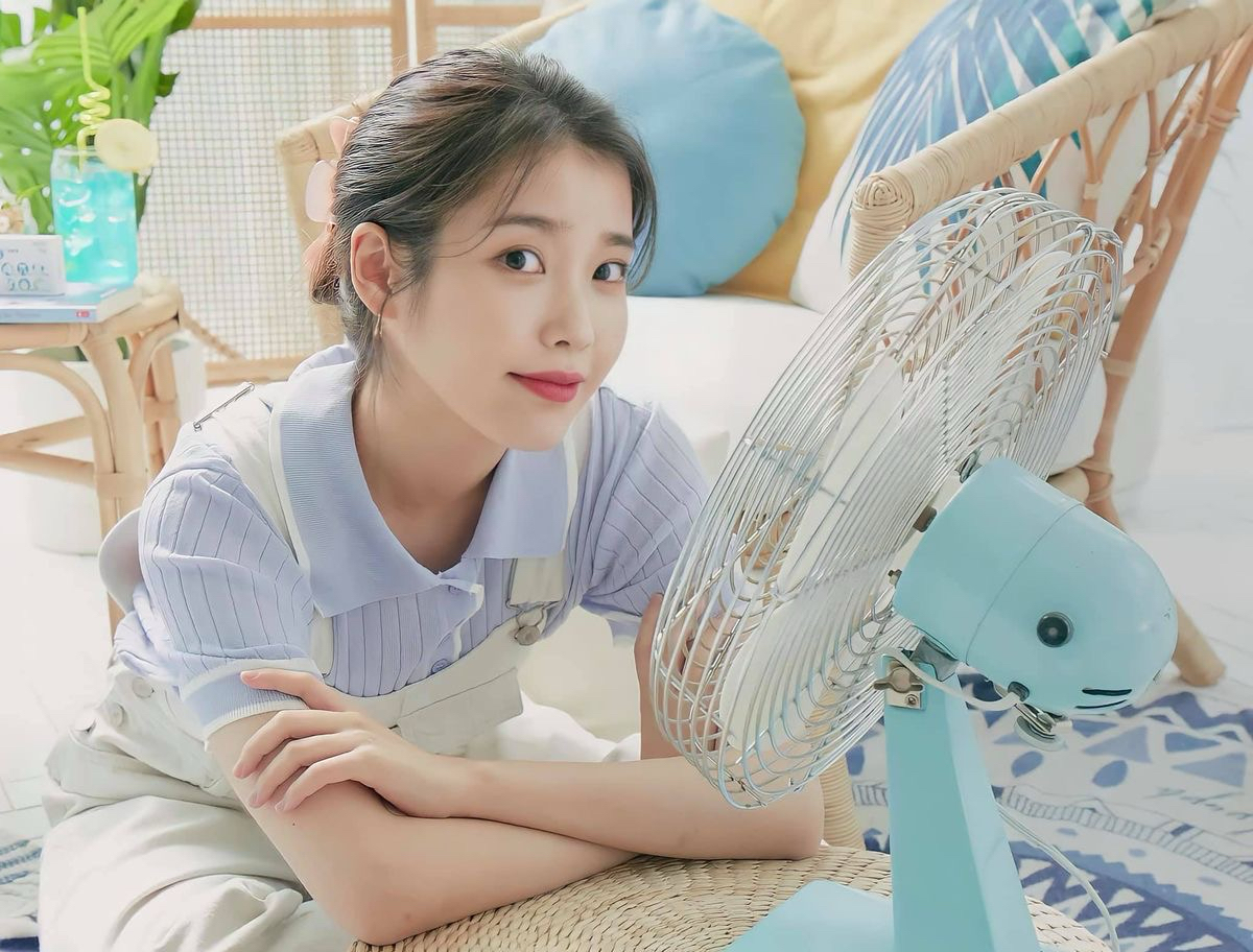 Foto terbaru dari IU