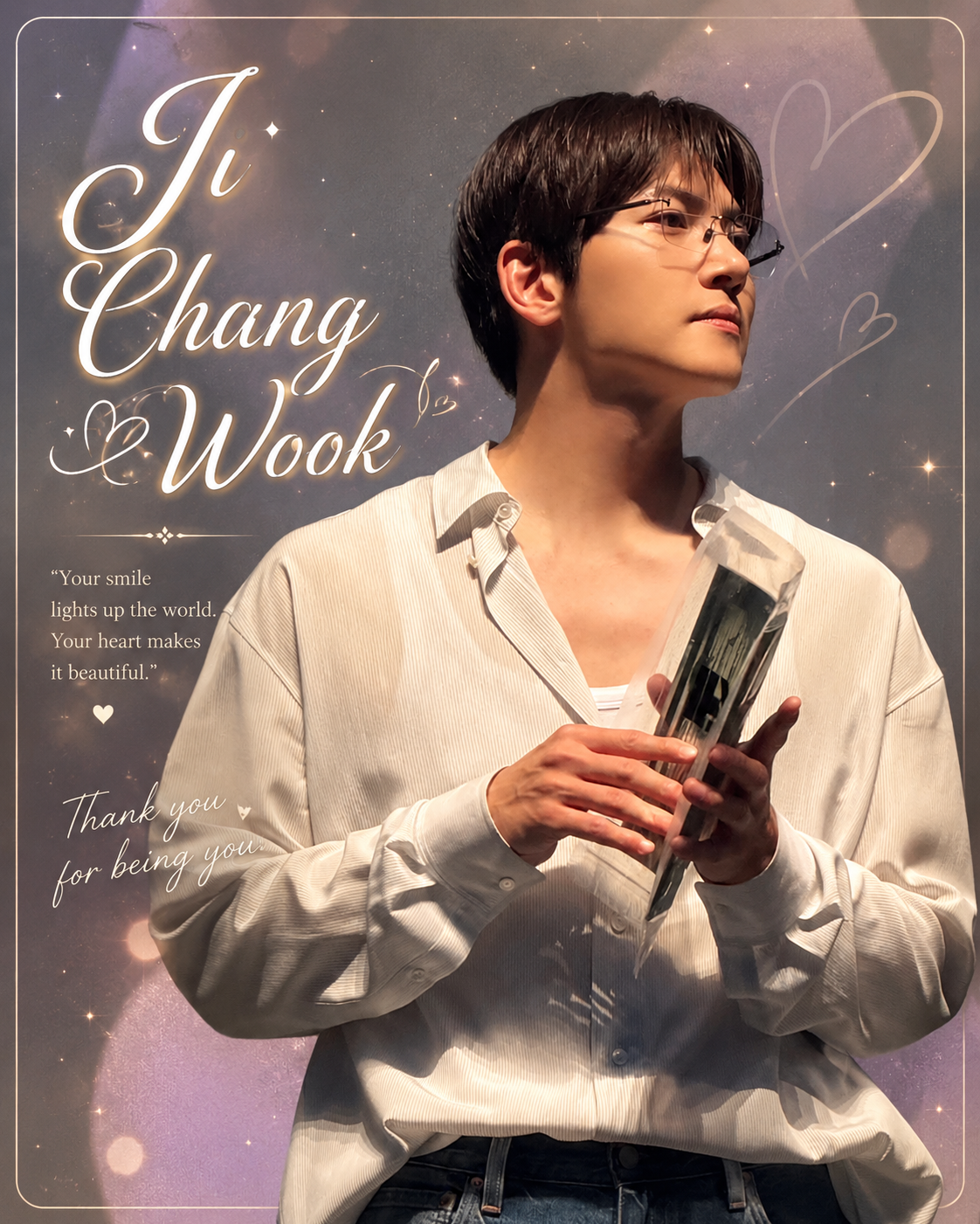 Recent activity shot of Ji Changwook