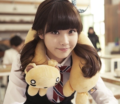 A moment captured by a fan of IU