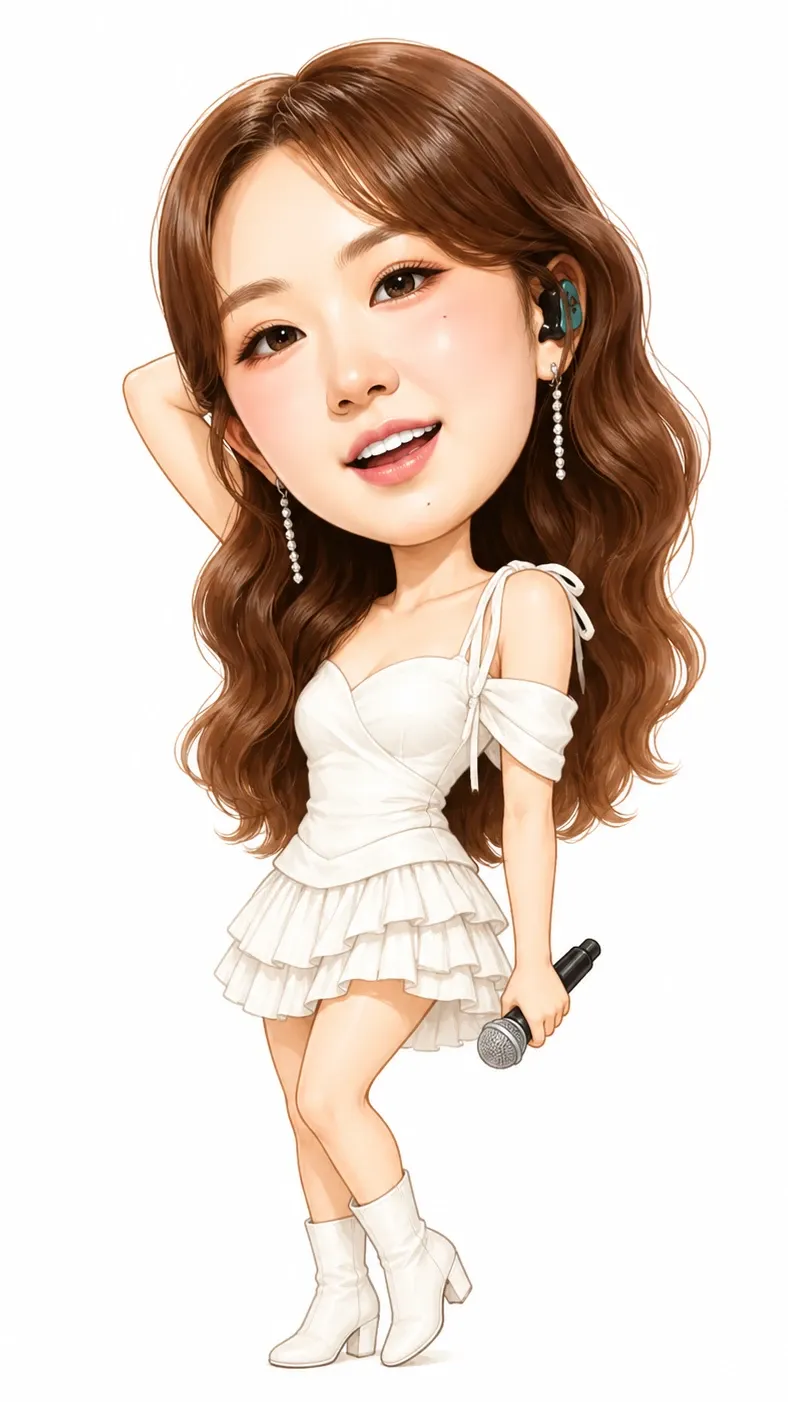 Behind-the-scenes cut of Jeon Yujin