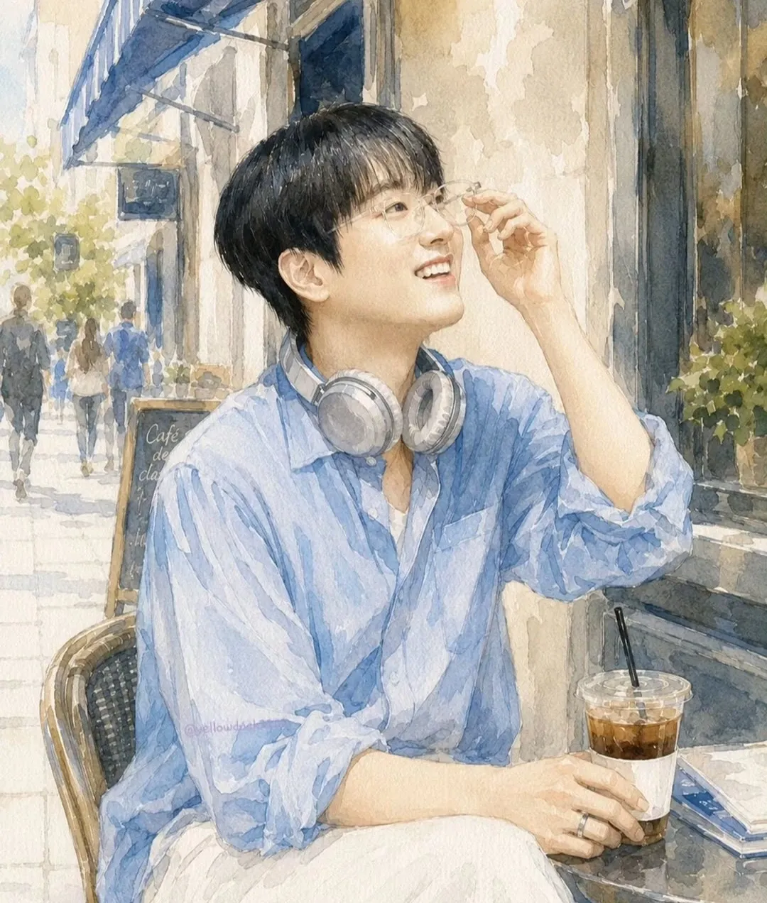 이찬원 팬이 찍은 순간