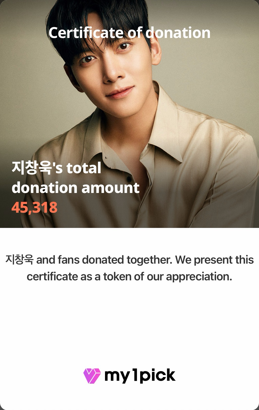 Behind-the-scenes cut of Ji Changwook