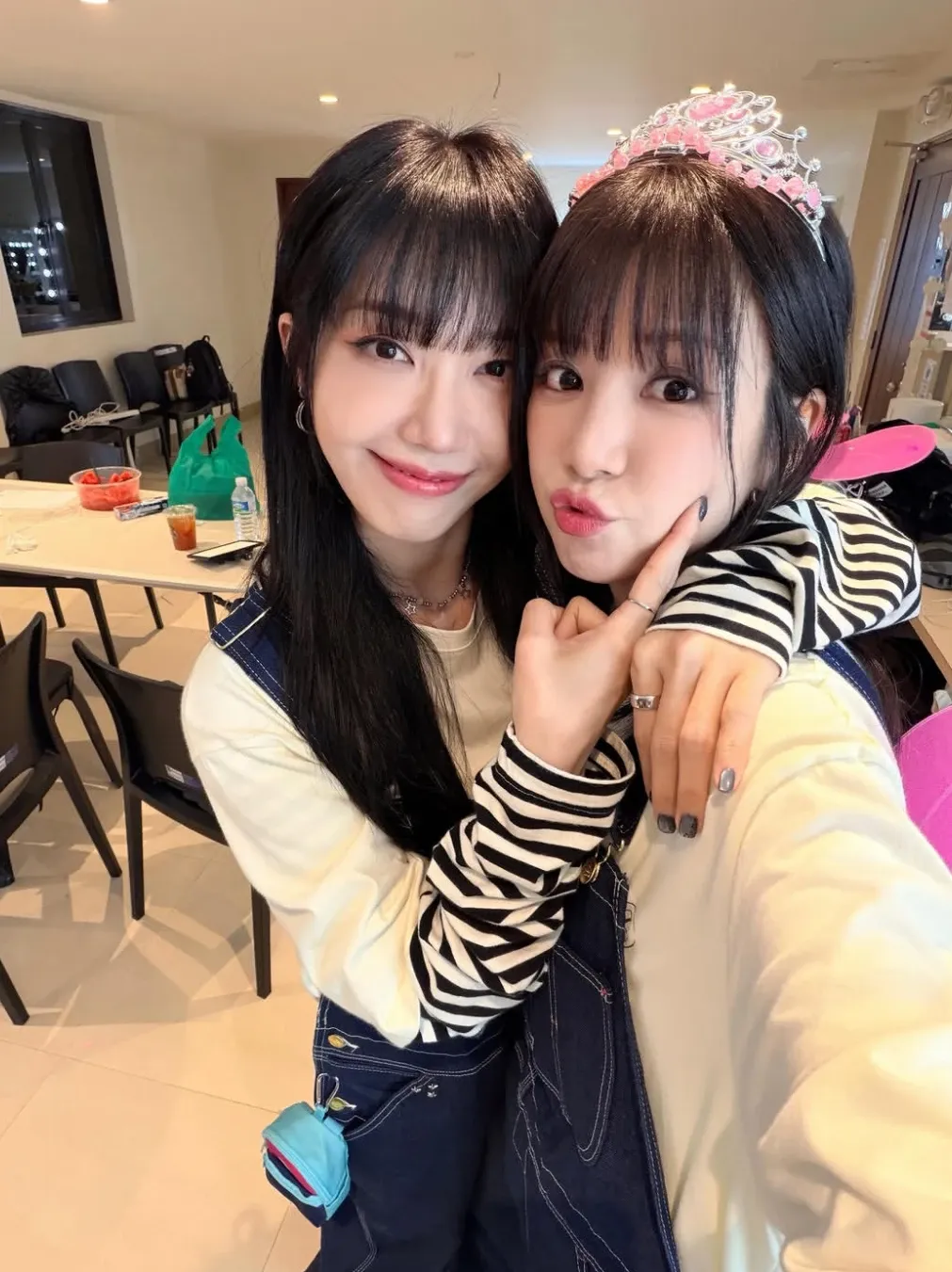 Momen yang diabadikan oleh penggemar Jung Eunji