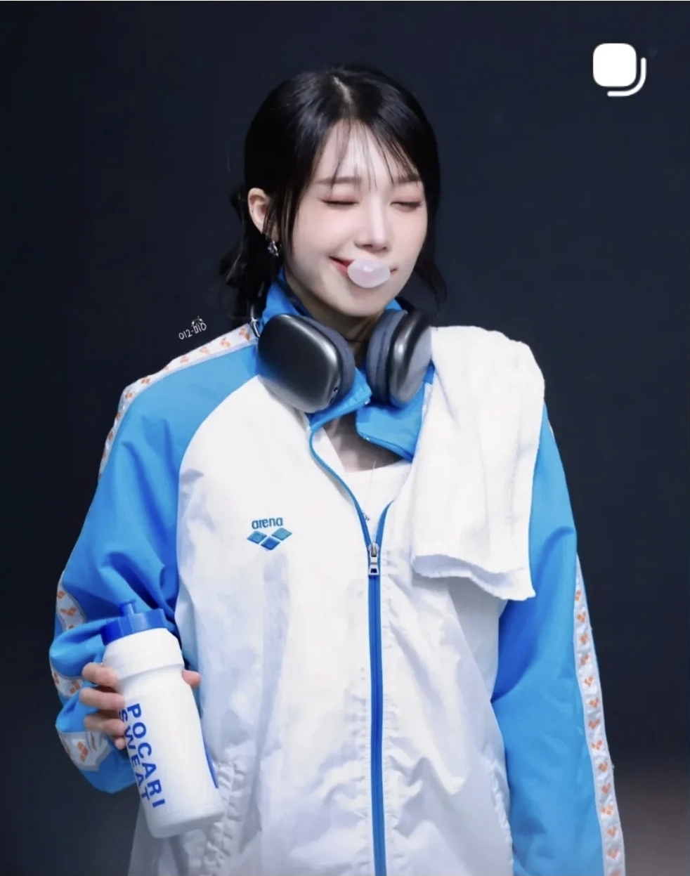 Recent activity shot of Jung Eunji