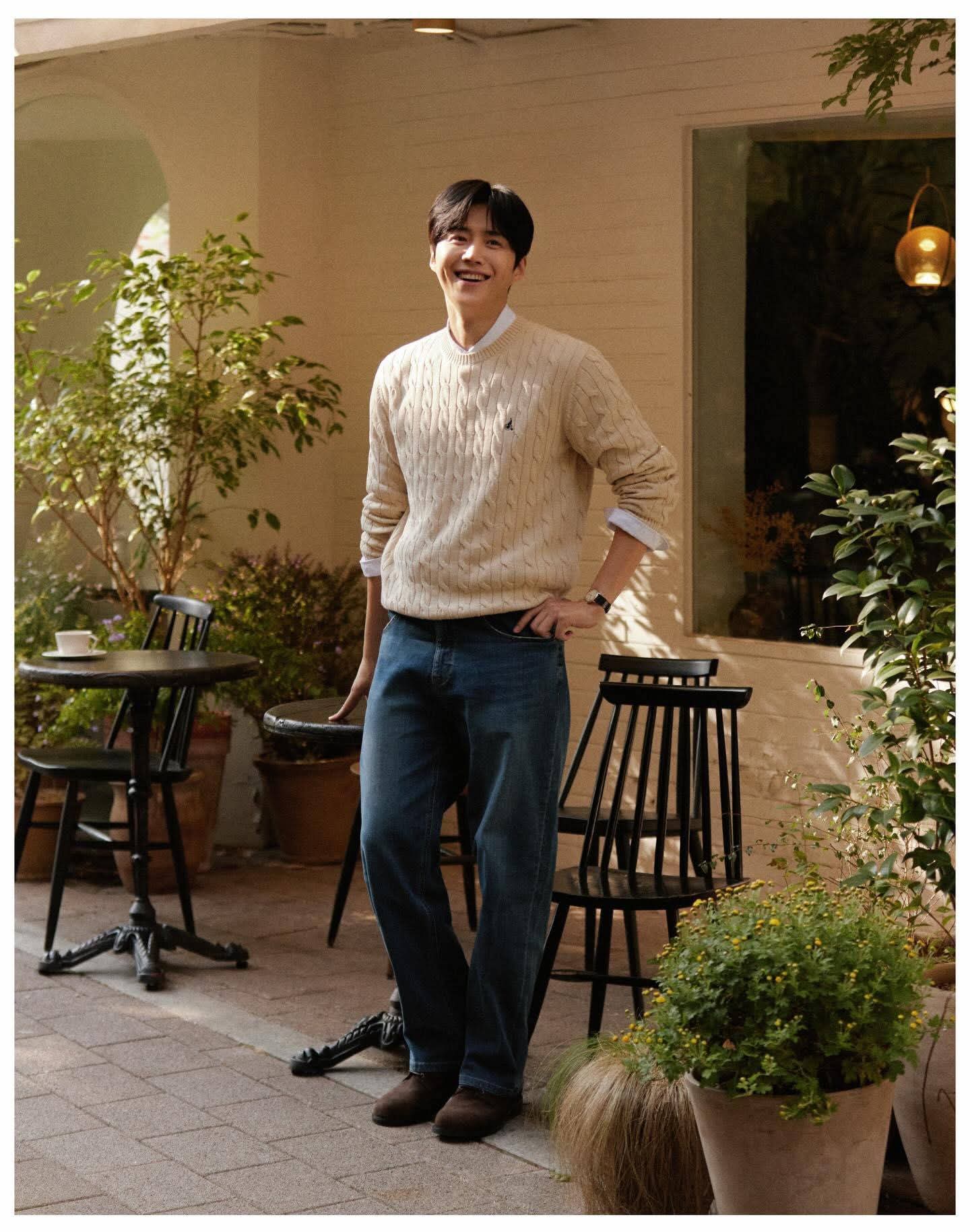 A moment captured by a fan of Kim Seonho