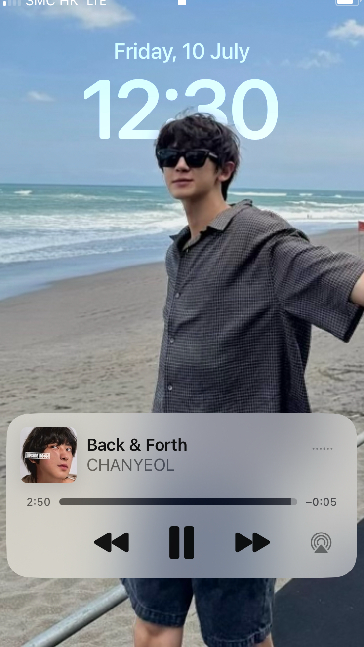 Latest photo of Chanyeol