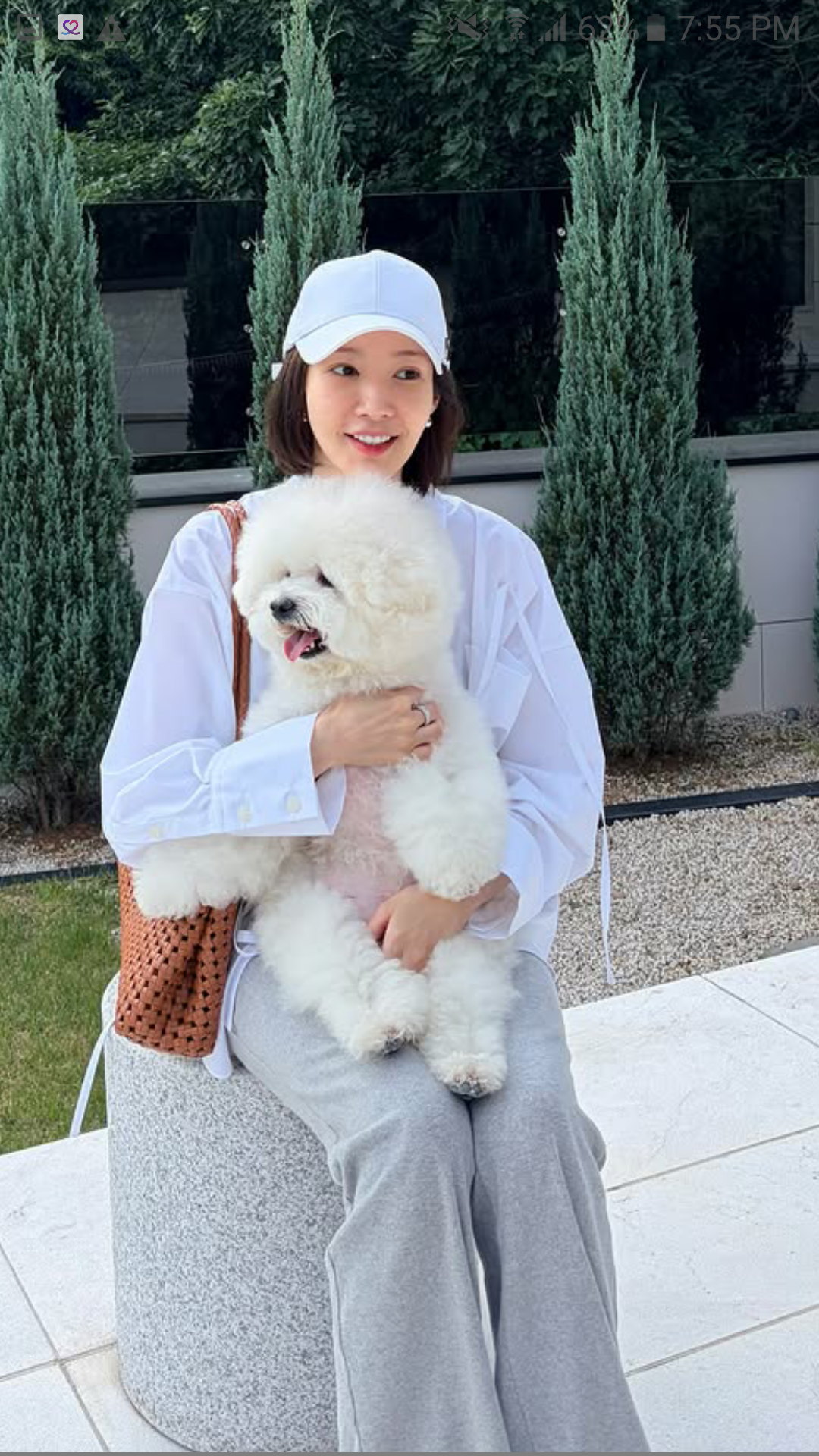 Recent activity shot of Park Minyoung