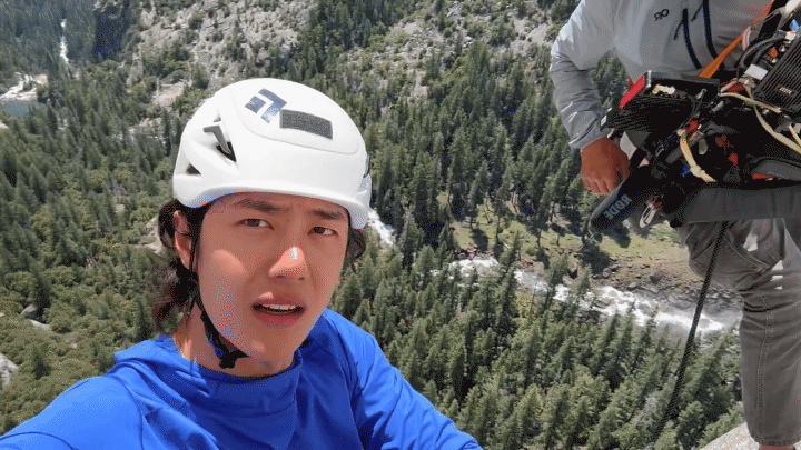 A moment captured by a fan of Wang Yibo