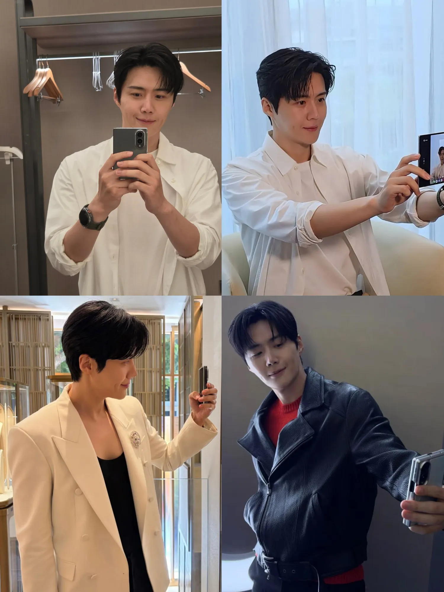 Behind-the-scenes cut of Kim Seonho