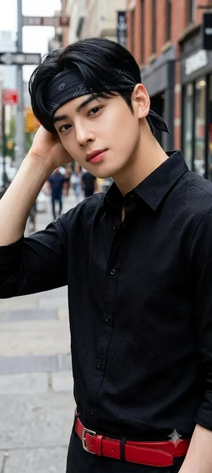 Special wallpaper made by Cha Eunwoo's fans