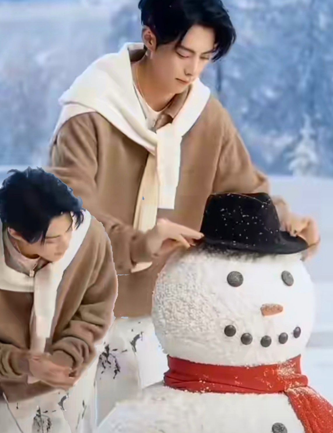 A moment captured by a fan of Dylan Wang