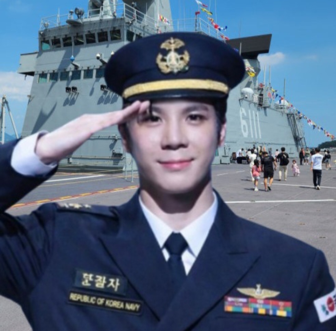 粉丝拍下的郑东元瞬间