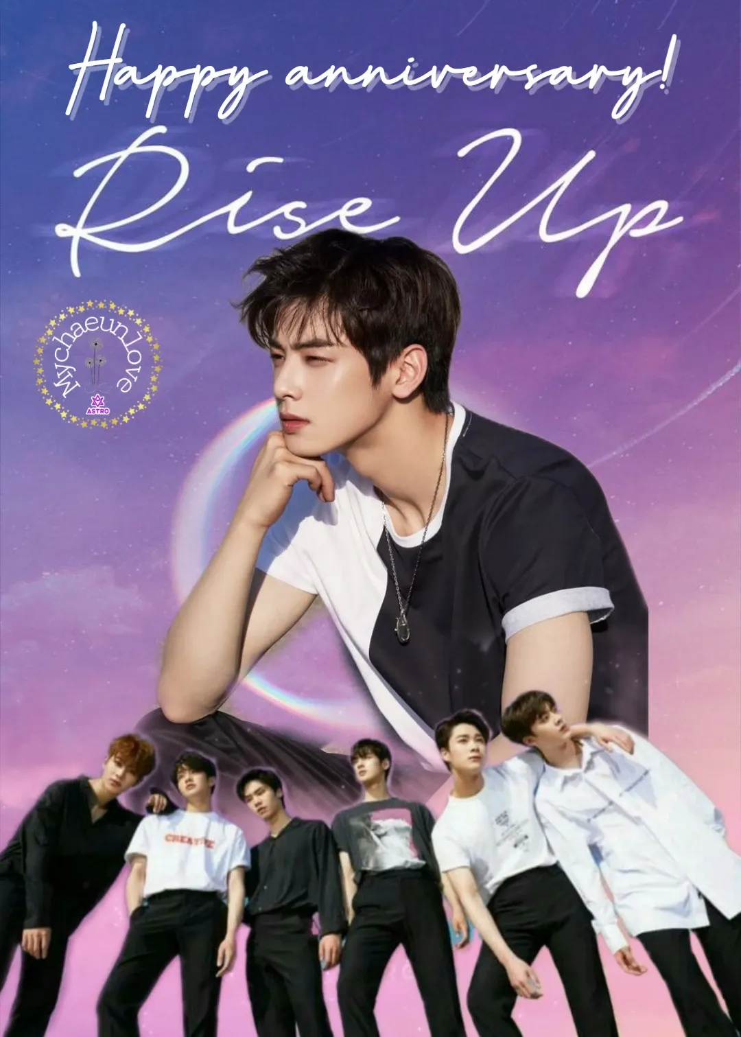 A moment captured by a fan of Cha Eunwoo