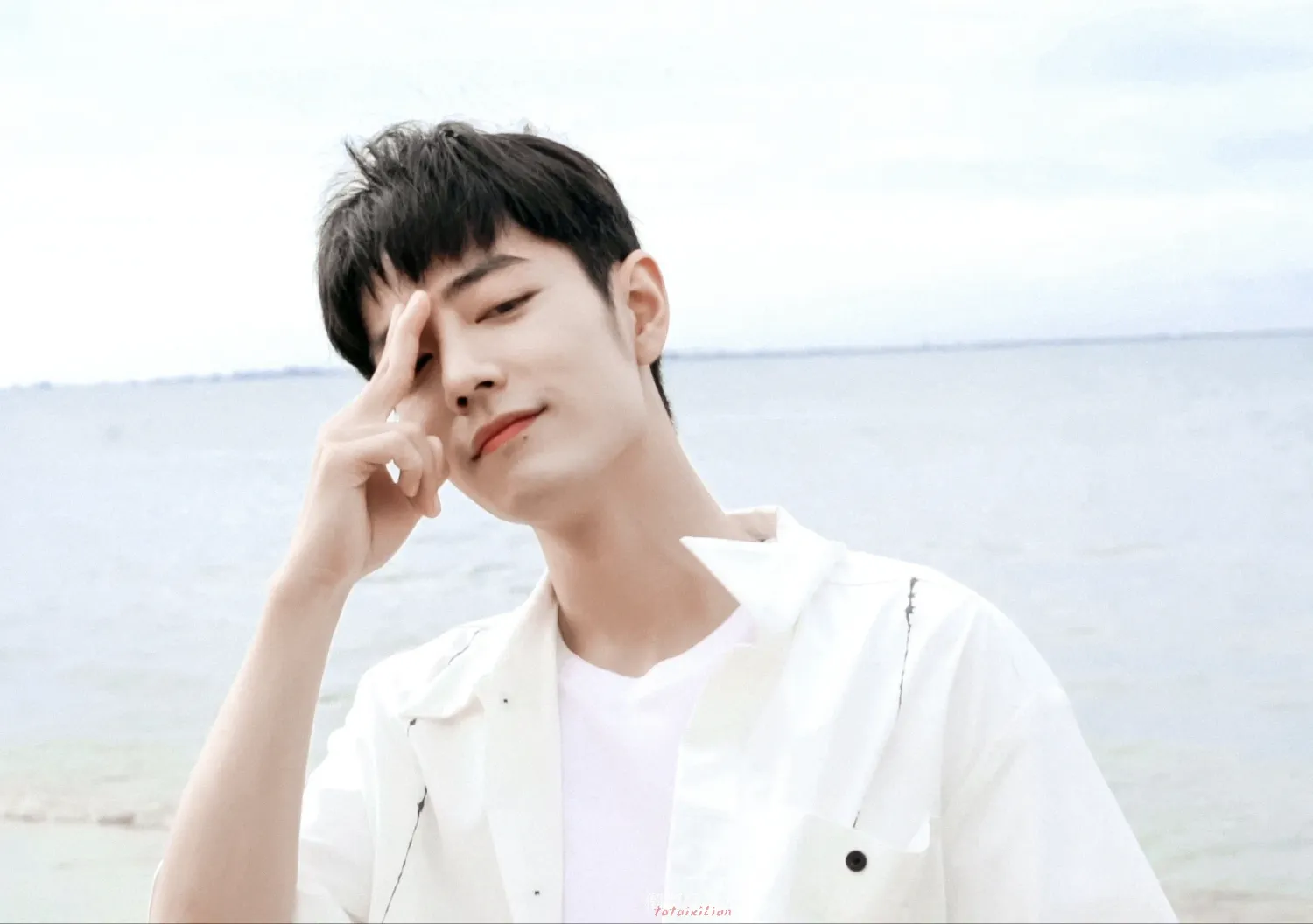 Latest photo of Xiao Zhan