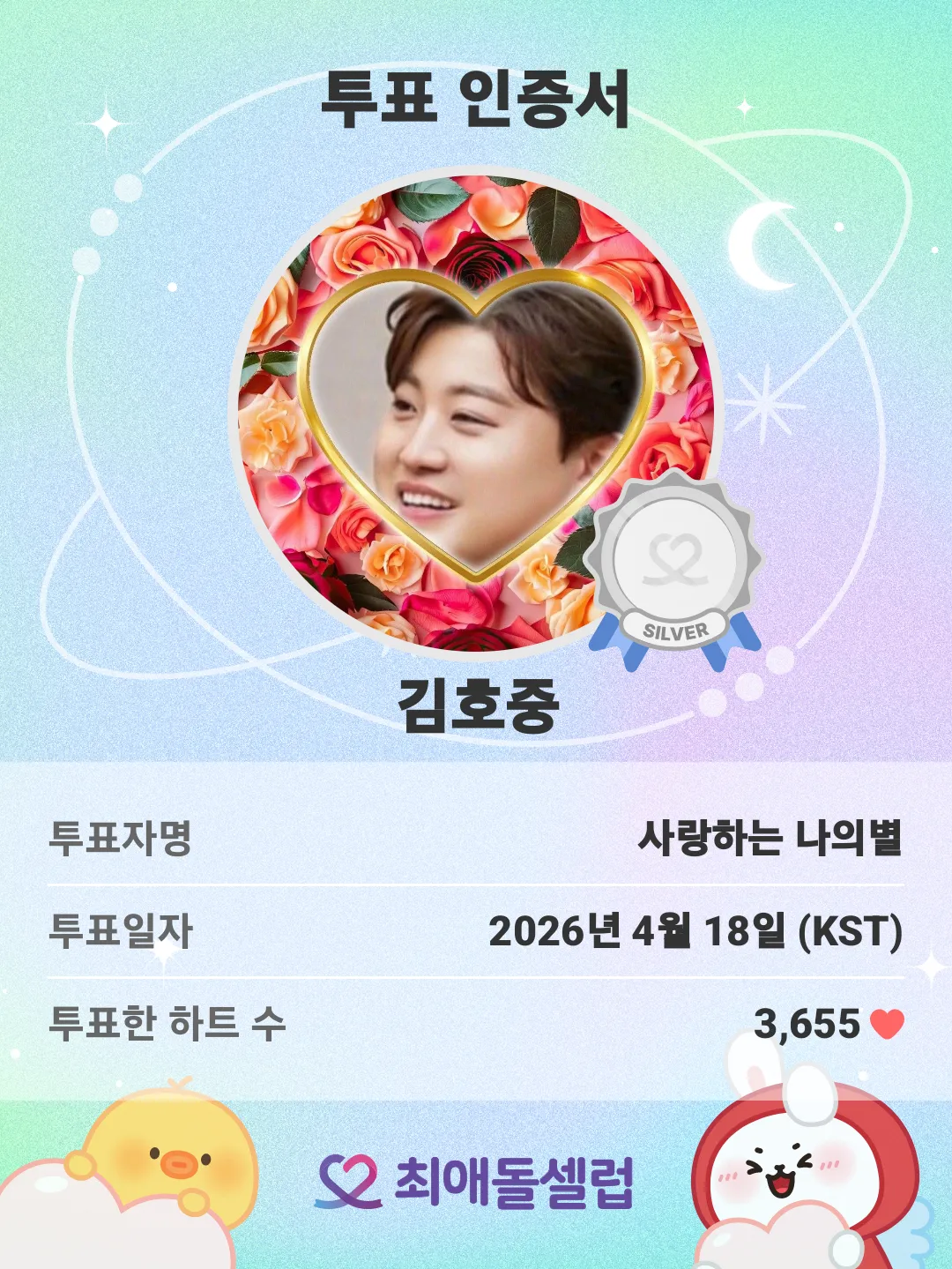 Foto kegiatan terbaru dari Kim Hojoong