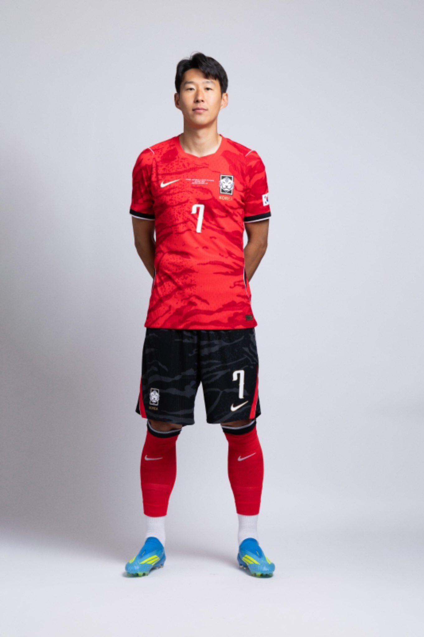 Behind-the-scenes cut of Son Heungmin