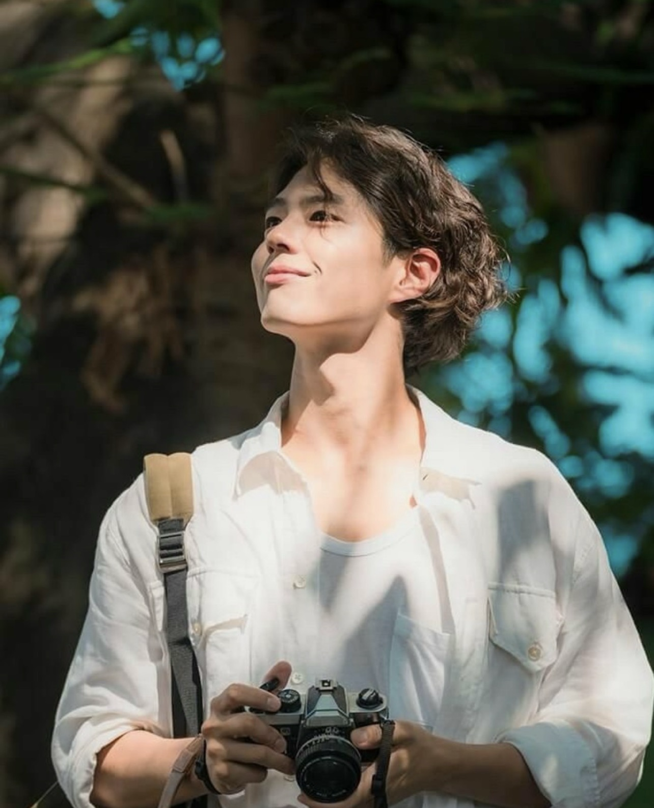 Momen yang diabadikan oleh penggemar Park Bogum