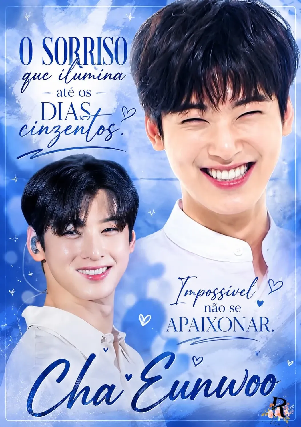 Behind-the-scenes cut of Cha Eunwoo