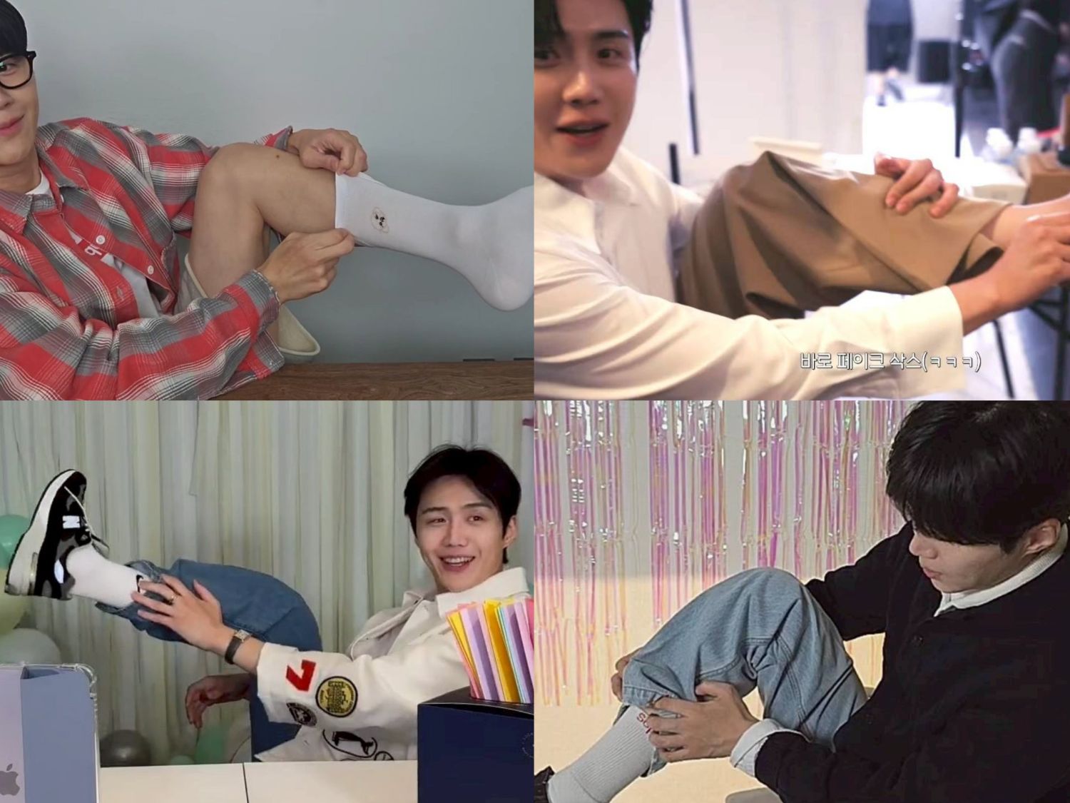 Behind-the-scenes cut of Kim Seonho