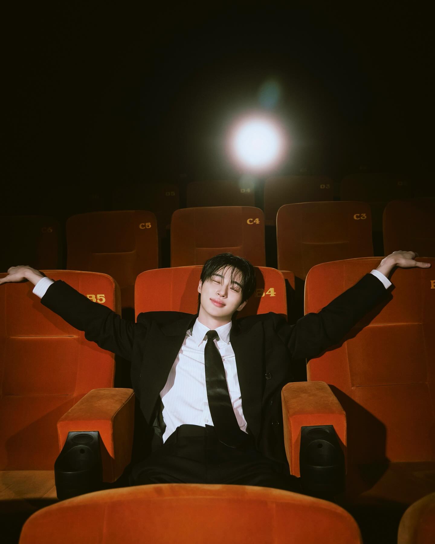 A moment captured by a fan of Byeon Wooseok