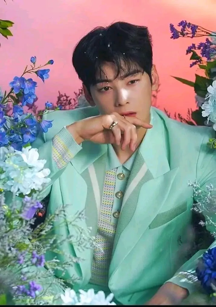 Behind-the-scenes cut of Cha Eunwoo