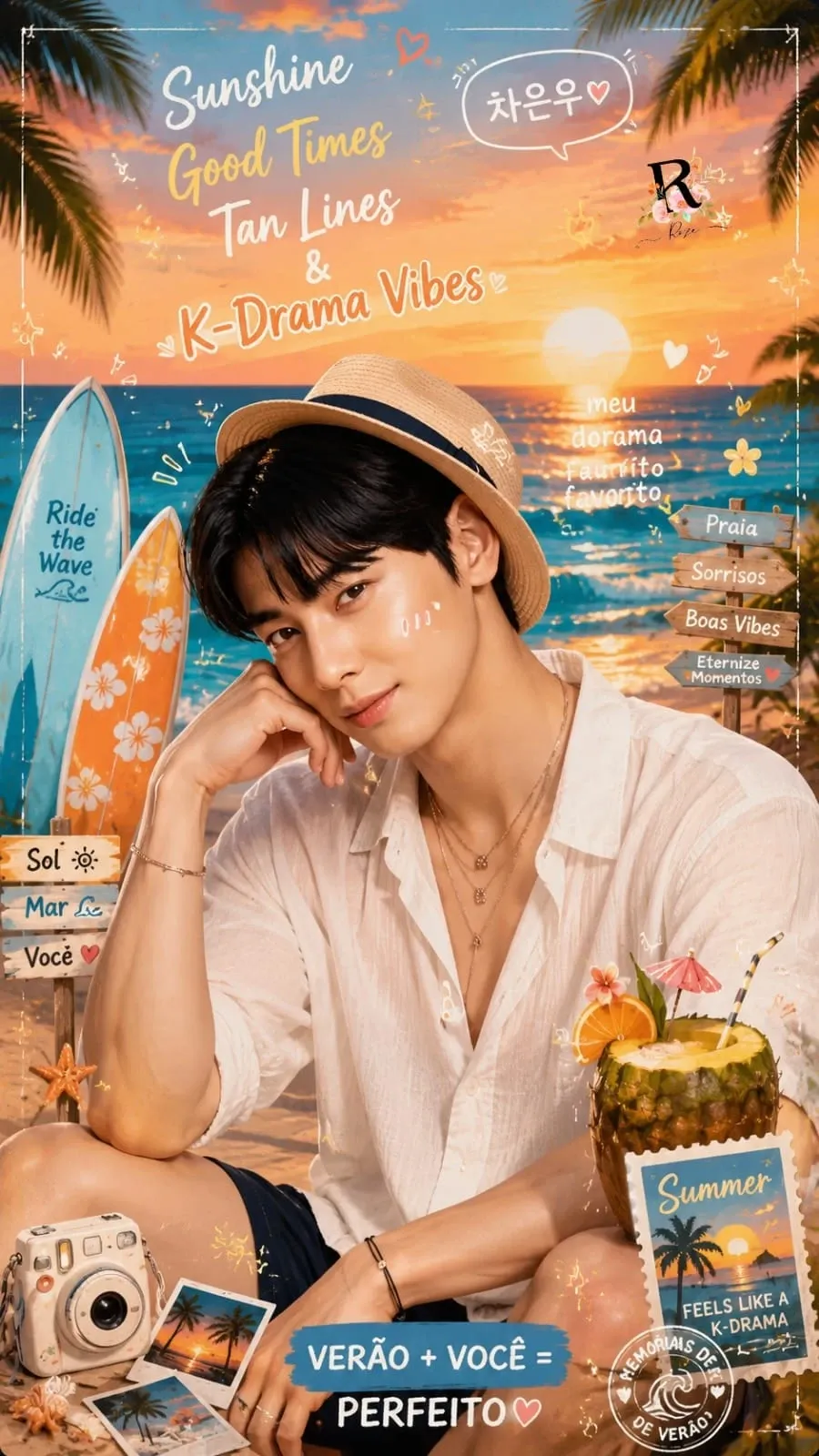 A moment captured by a fan of Cha Eunwoo