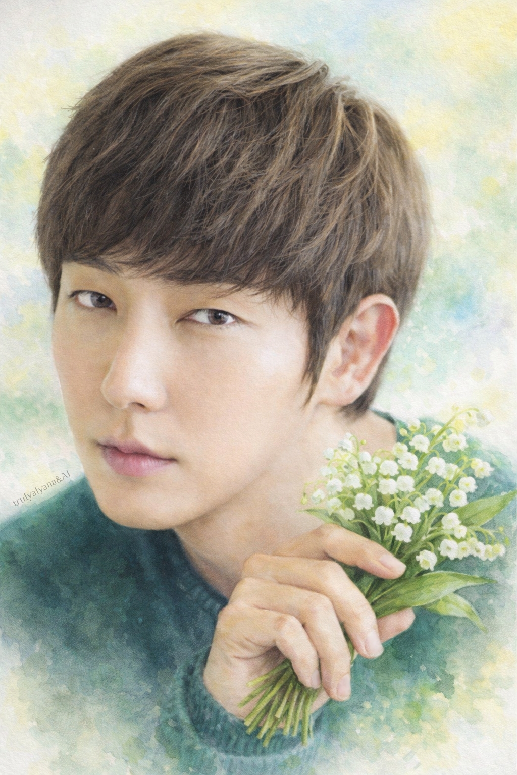 Behind-the-scenes cut of Lee Joongi