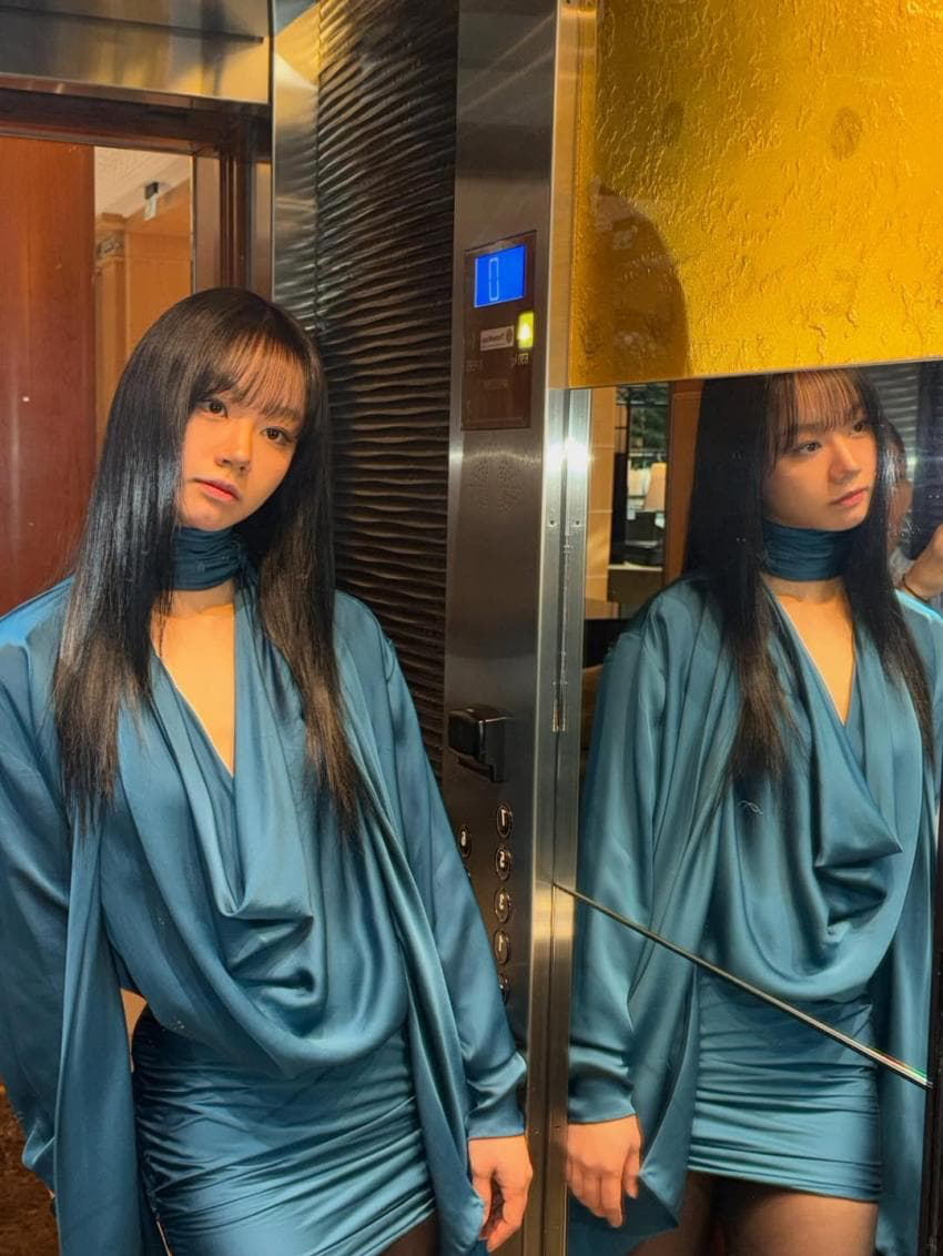 Behind-the-scenes cut of Hyeri