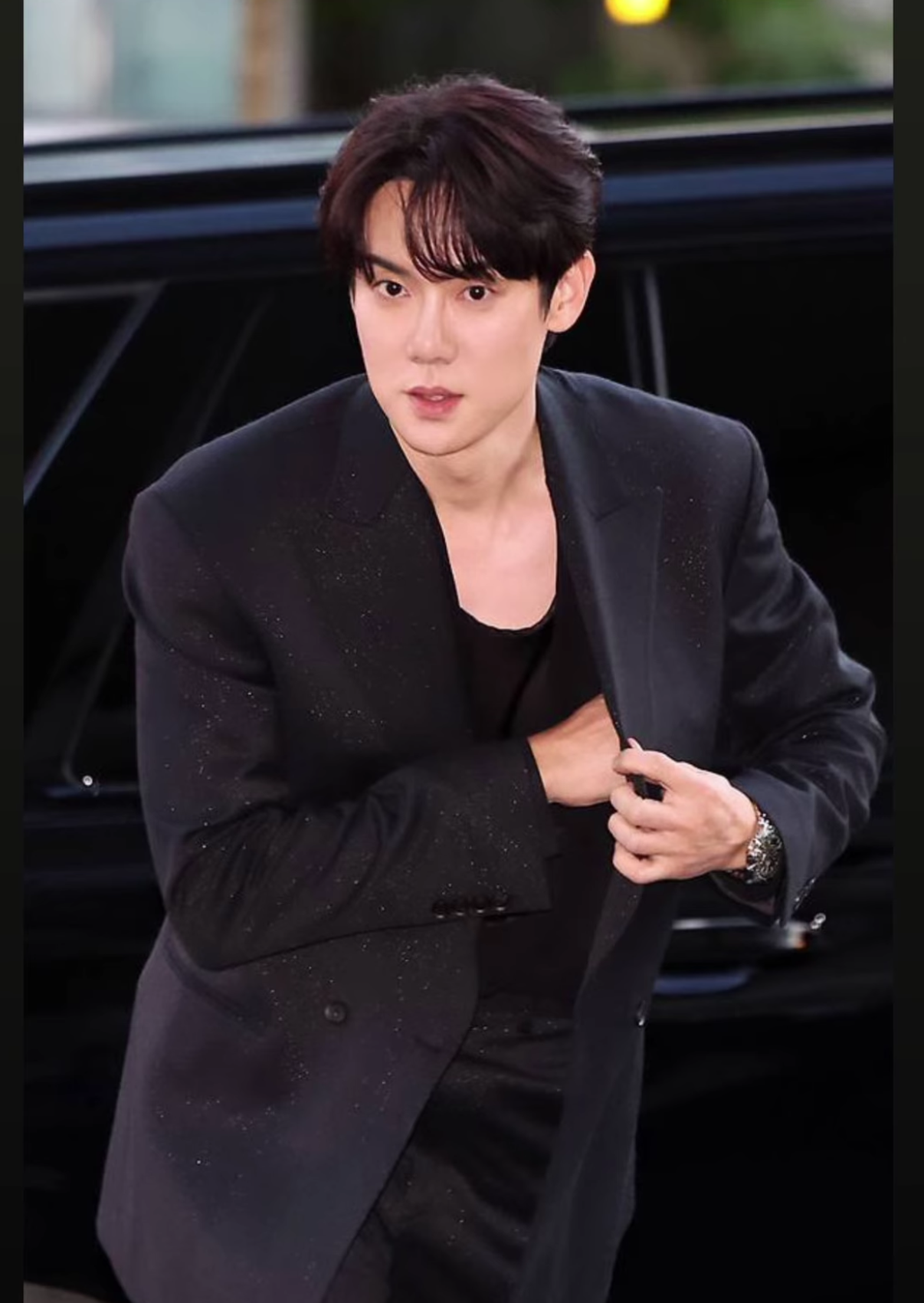 Recent activity shot of Yoo Yeonseok