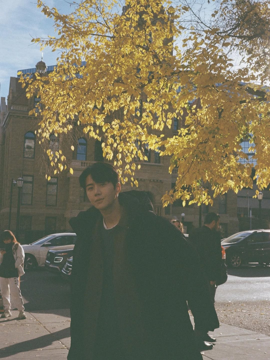 A moment captured by a fan of Kim Seonho