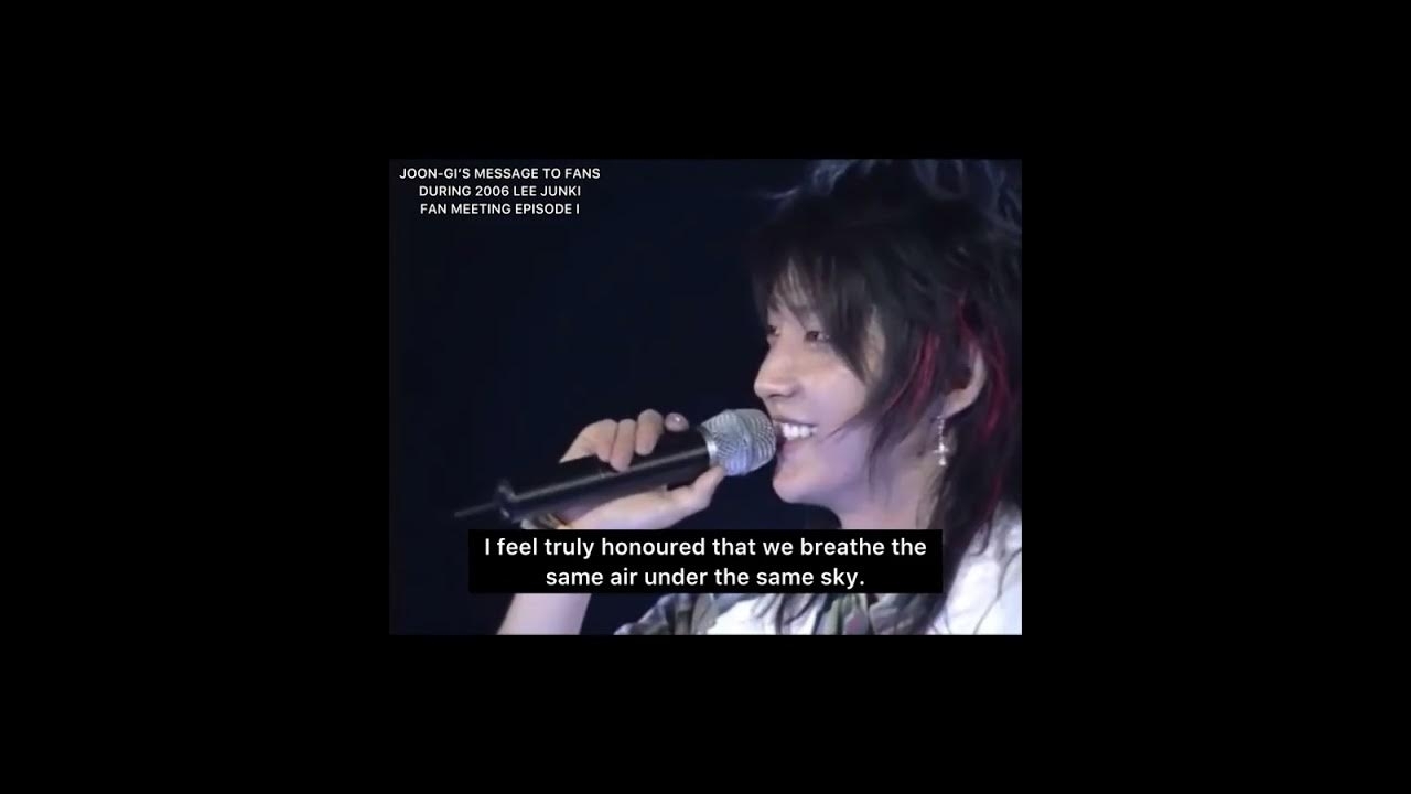 Recent activity shot of Lee Joongi