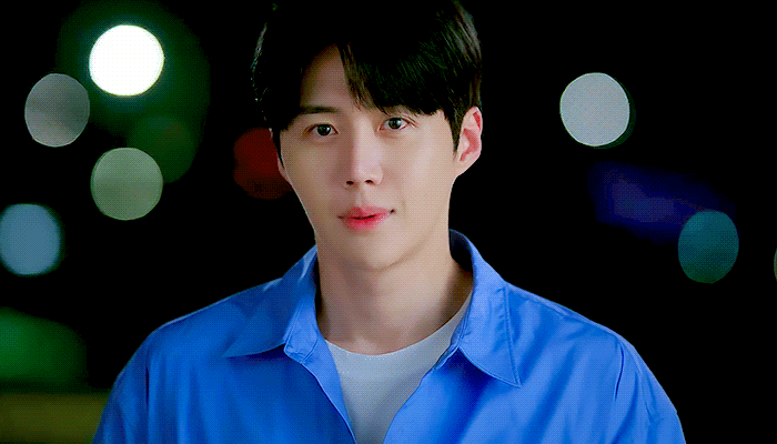 Behind-the-scenes cut of Kim Seonho