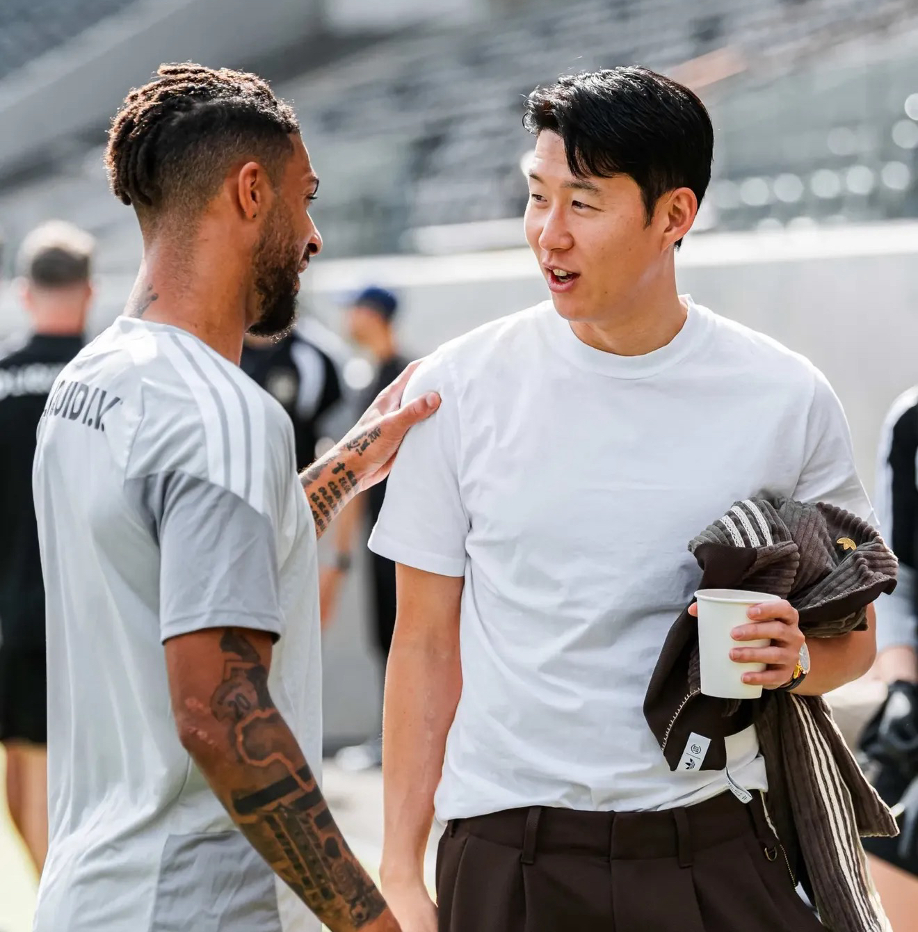 Son Heungmin的幕后花絮