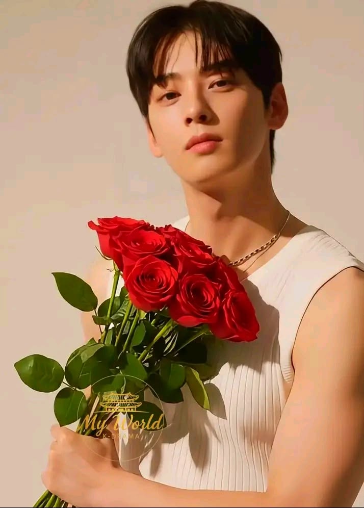 Behind-the-scenes cut of Cha Eunwoo
