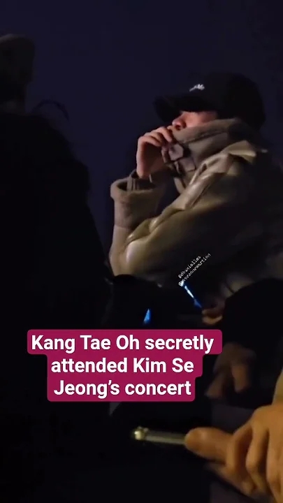 Behind-the-scenes cut of Kang Taeoh