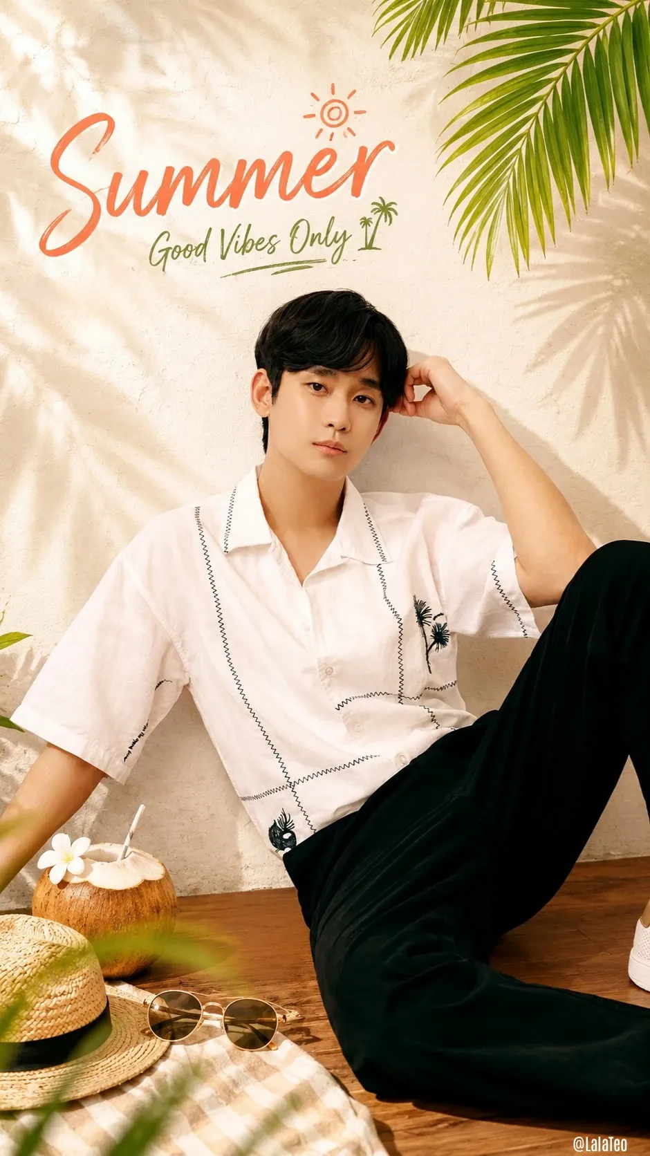Recent activity shot of Kim Soohyun