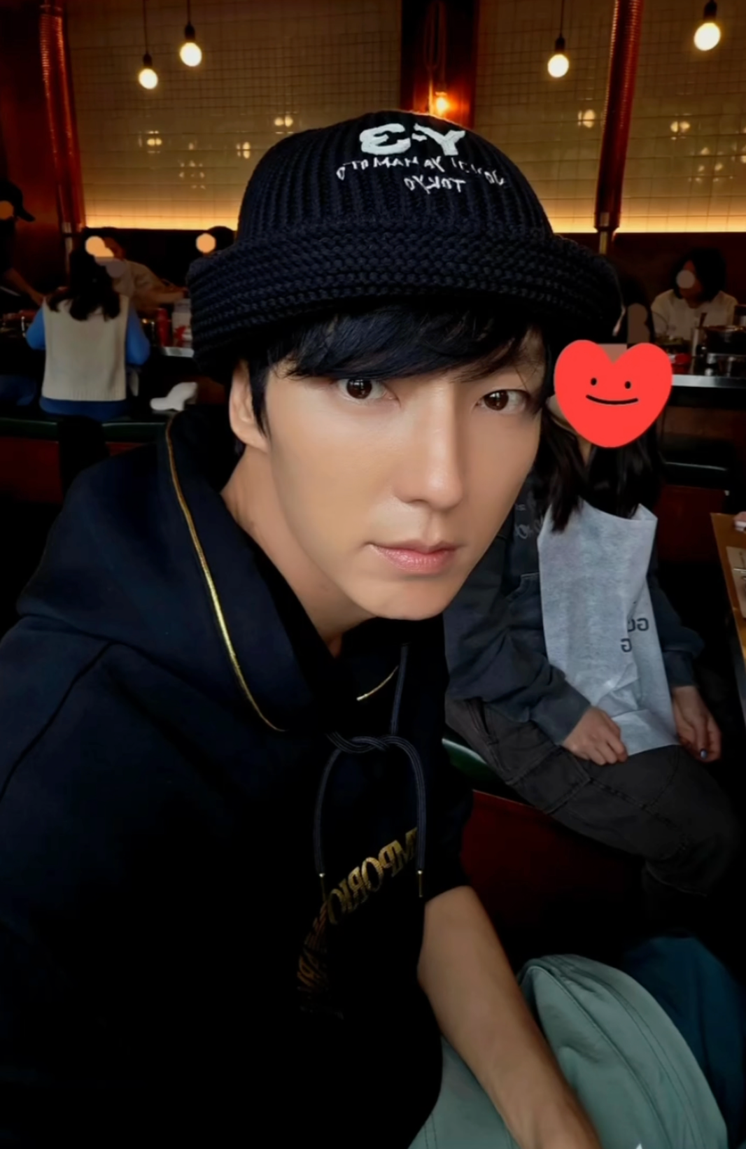 Recent activity shot of Lee Joongi