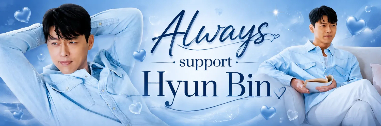 Cuplikan di balik layar dari Hyun Bin