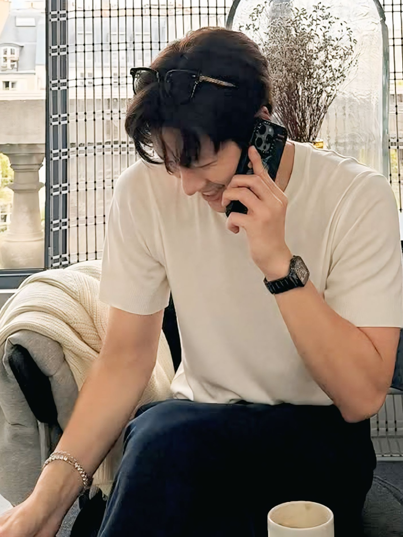 Behind-the-scenes cut of Ji Changwook