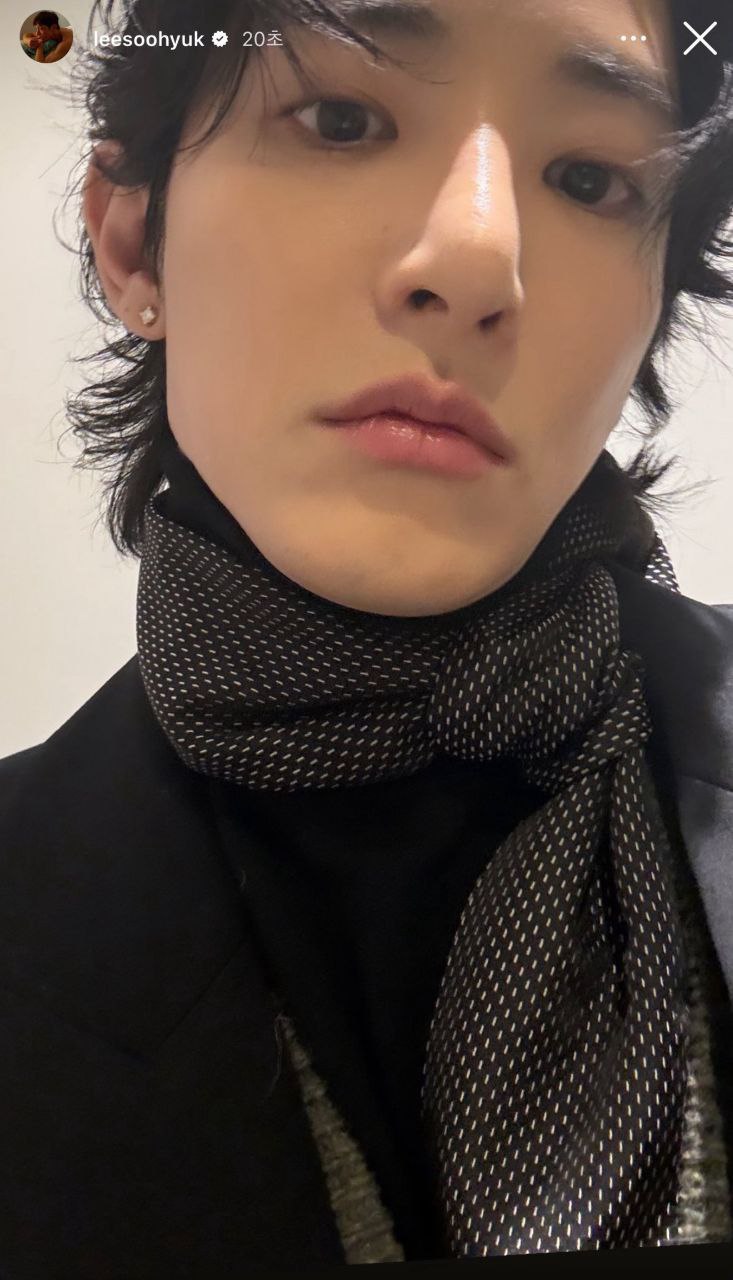 Recent activity shot of Lee Soohyuk